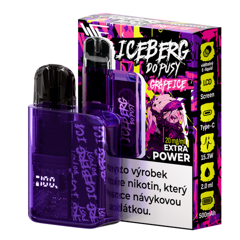 Iceberg Szájba való készlet Grape Ice