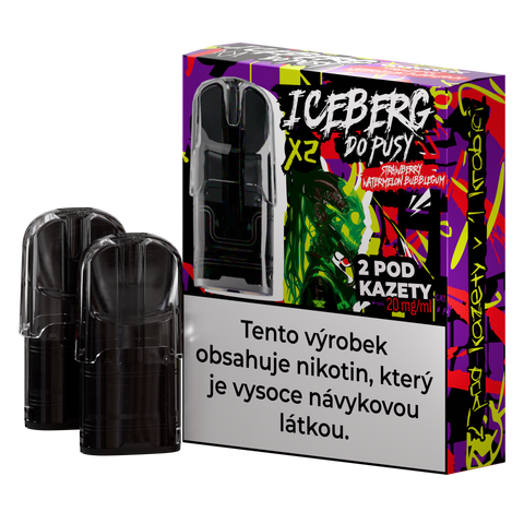 Iceberg Pusy Pods-hoz Strawberry Watermelon Bubblegum